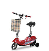 Electric Scooter with Seat Red BD007 - Colorland Toys